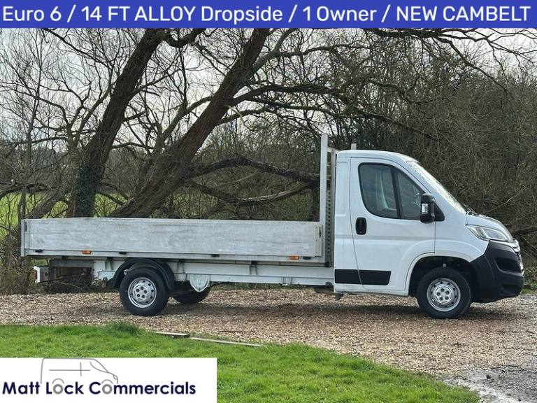 2021 Citroen Relay L3 14 Ft Alloy Dropside 335 2.2 140 Dropside Diesel Manual