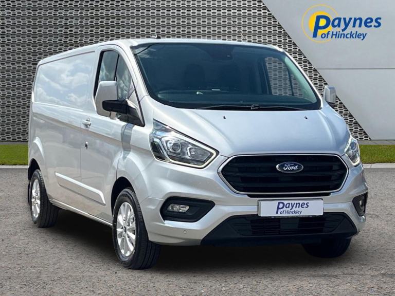 2022 Ford Transit Custom 300L2 Limited 2.0L 130ps AUTO Moondust Silver LOW MILES