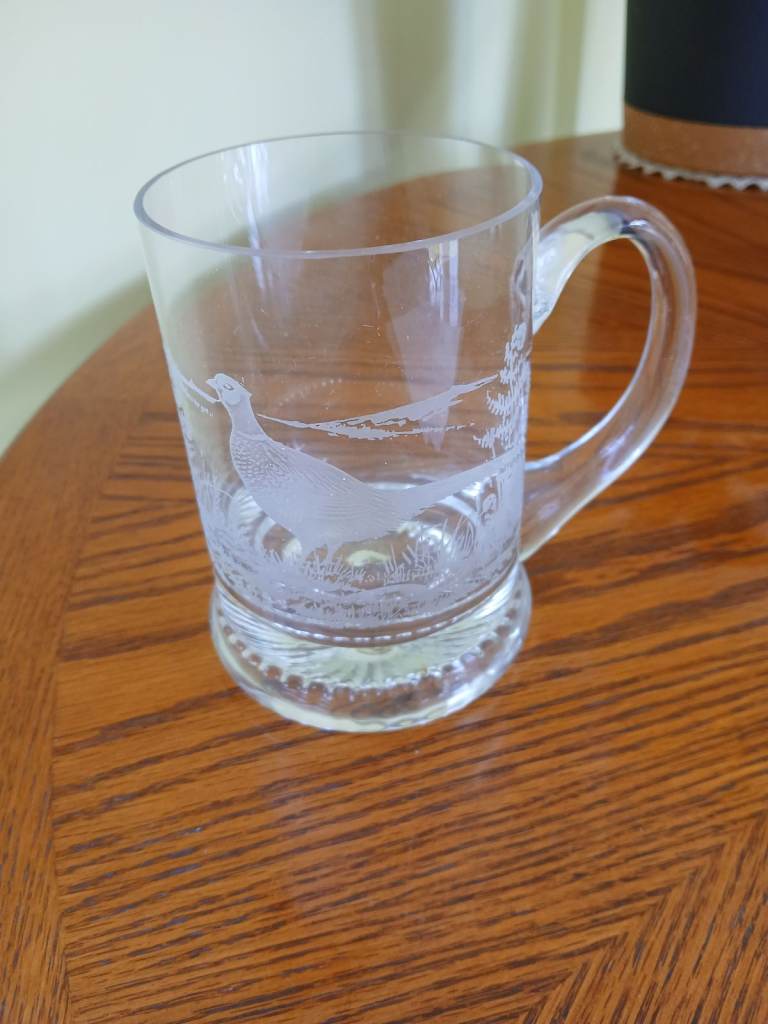 Glass tankard