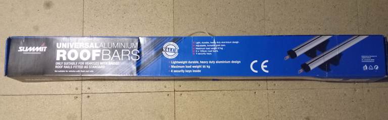 Universal Aluminium ROOF BARS