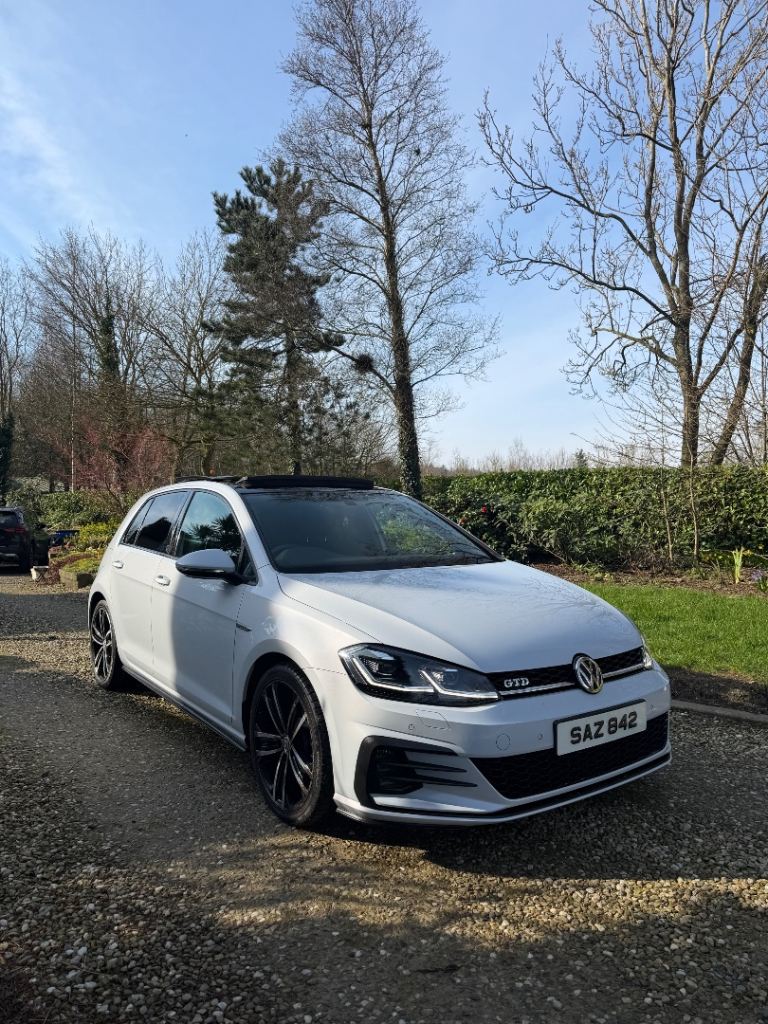 2017 Volkswagen GTD MK7.5 with panoramic sunroof 