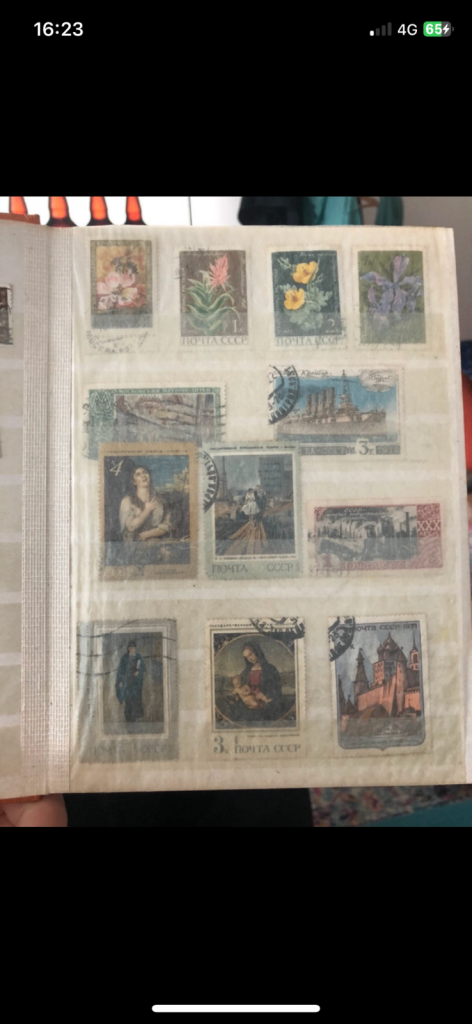 World Stamp Collection in Album, See Pictures for all stamps Norway and USSR
