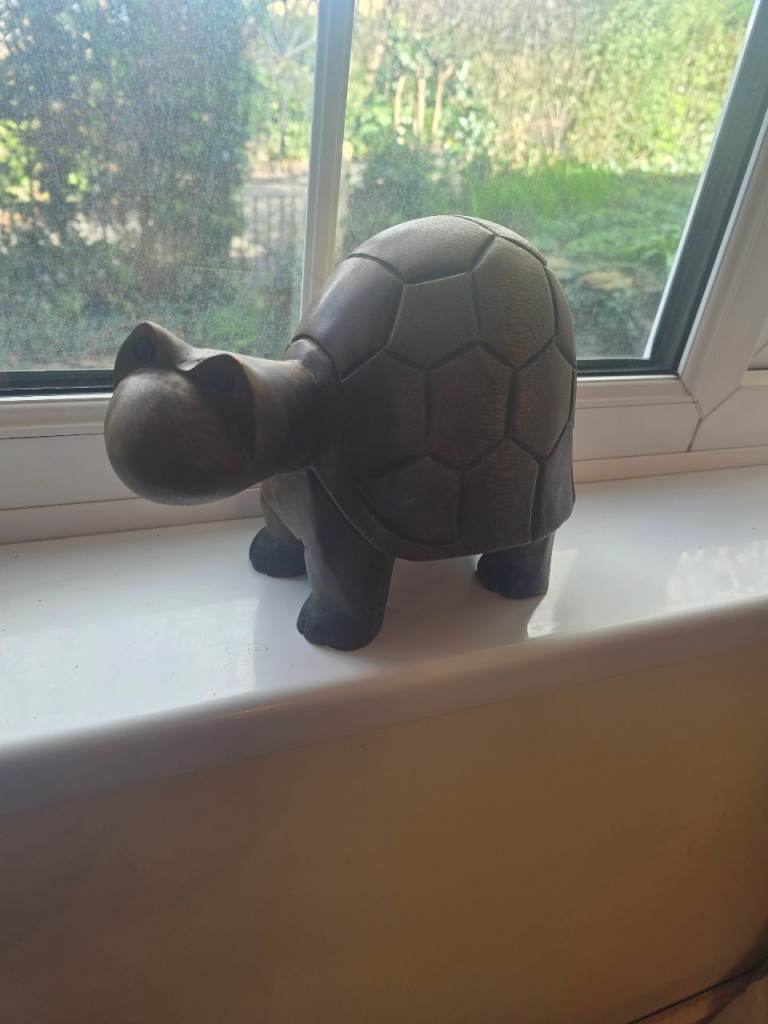Wooden tortoise ornament