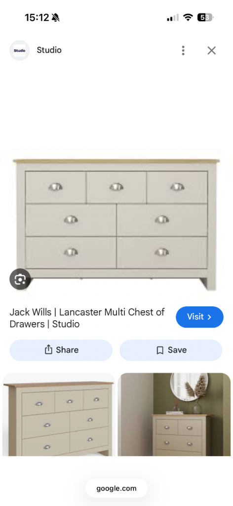 Jack Wills Lancaster Multi Chest of Drawers – Great Condition