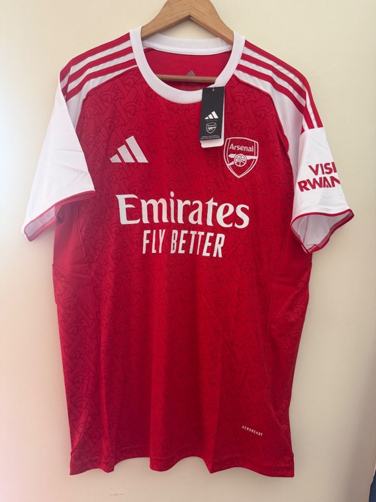 Arsenal 25/26 football shirt Adidas replica 