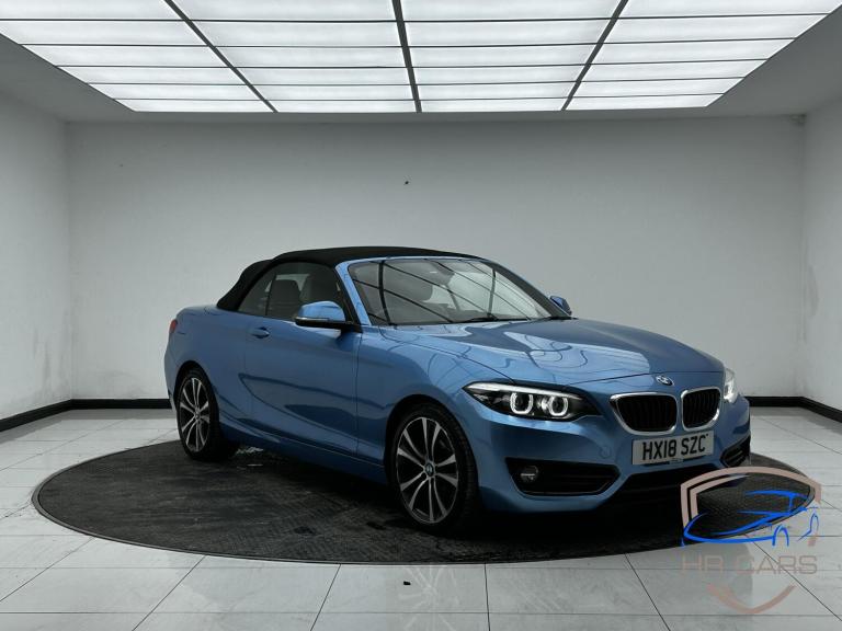 2018 BMW 2 Series 1.5 218i Sport Convertible 2dr Petrol Auto Euro 6 (s/s) (136 ps) Convertible Pe...