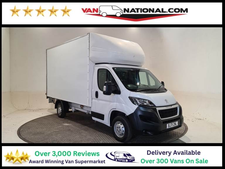2021 Peugeot Boxer 2.2 BLUEHDI 335 BUILT FOR BUSINESS L4 140 BHP LUTON Luton Diesel Manual