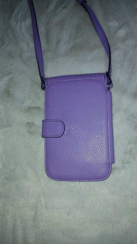 Lilac Purple Crossbody Phone Bag – Brand New