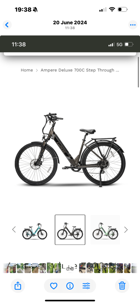 Electric bike - needs new battery 