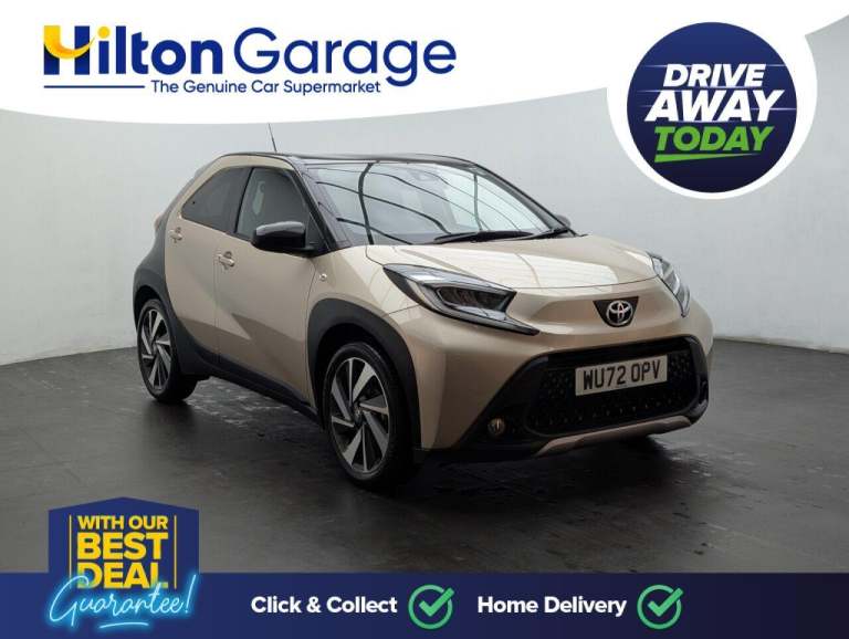 2022 Toyota Aygo X 1.0 VVT-i Exclusive Hatchback 5dr Petrol x-shift Euro 6 (s/s) (72 ps) NAVIG HA...
