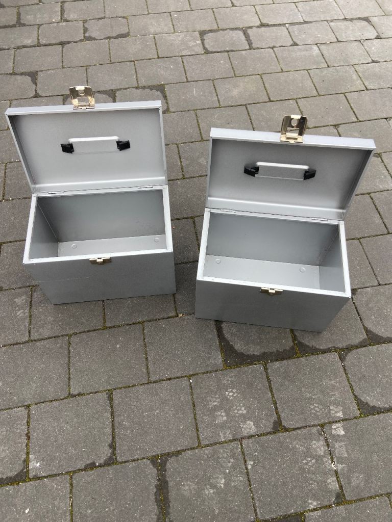 Metal File boxes