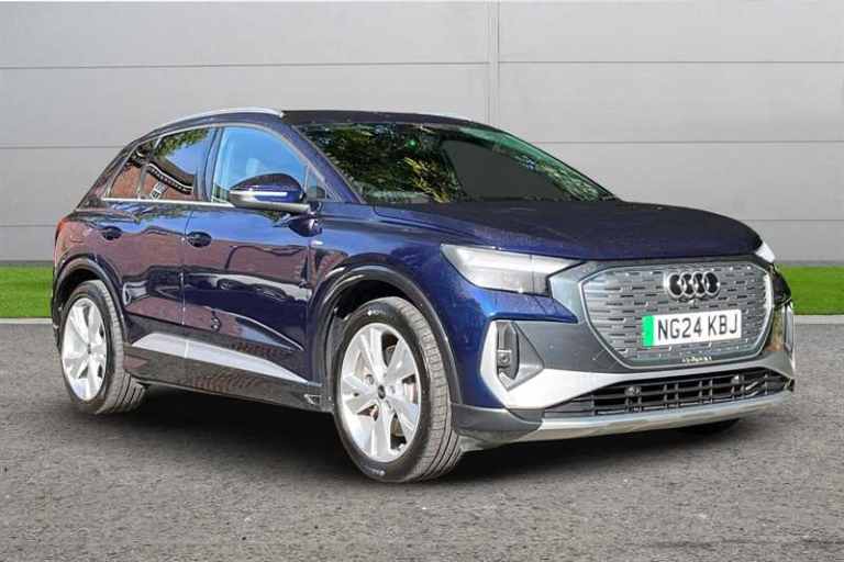 2024 Audi Q4 e-tron 210KW 45 82KWH S LINE 5DR AUTO [LEATHER] Estate Electric Automatic