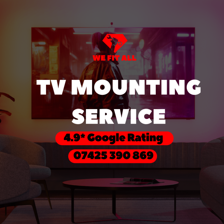TV Mounting - Plasterboard Specialist - Handyman - Furniture Assembly
