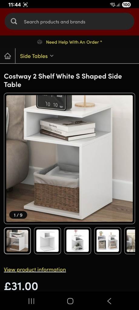 Corner unit 