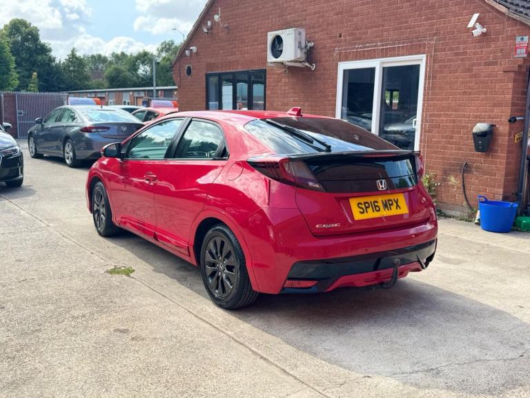 2016 Honda Civic 1.4 i-VTEC S Euro 6 (s/s) 5dr HATCHBACK Petrol Manual