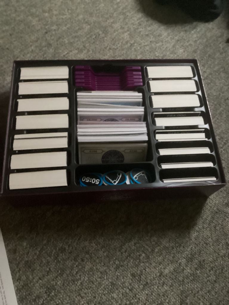 Millionaire board game