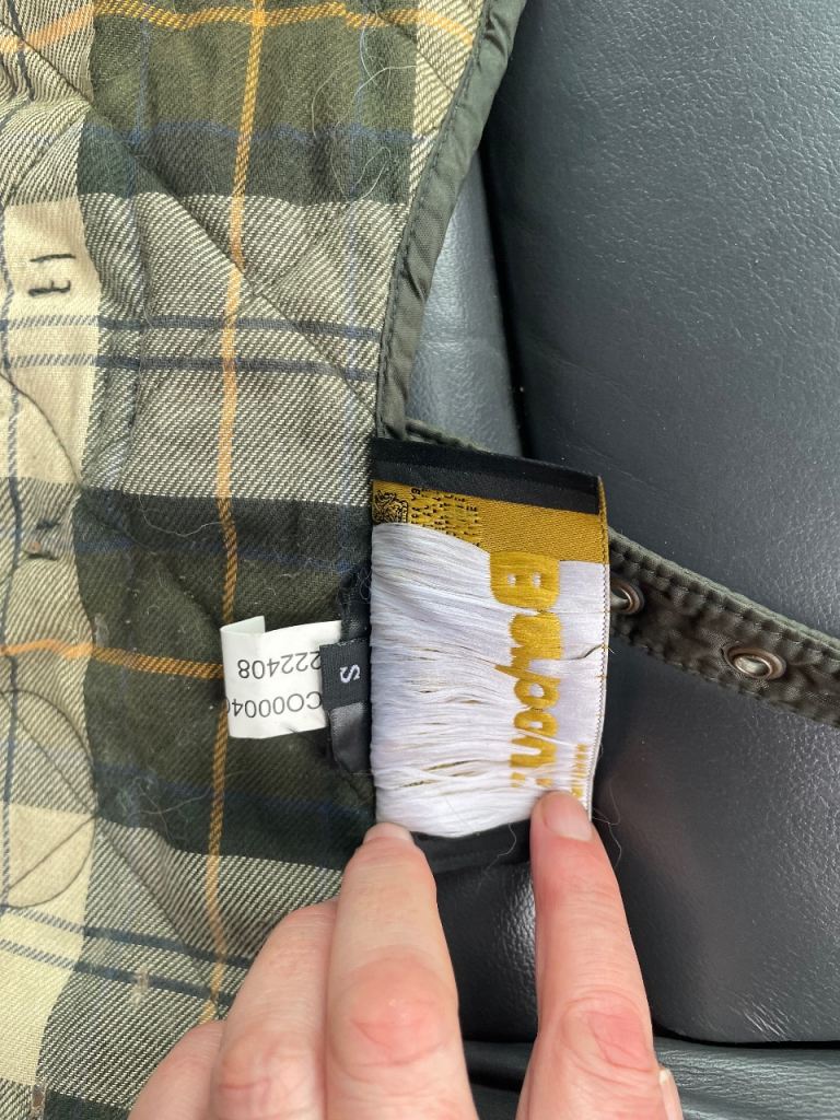 Barbour dog coat small x 2