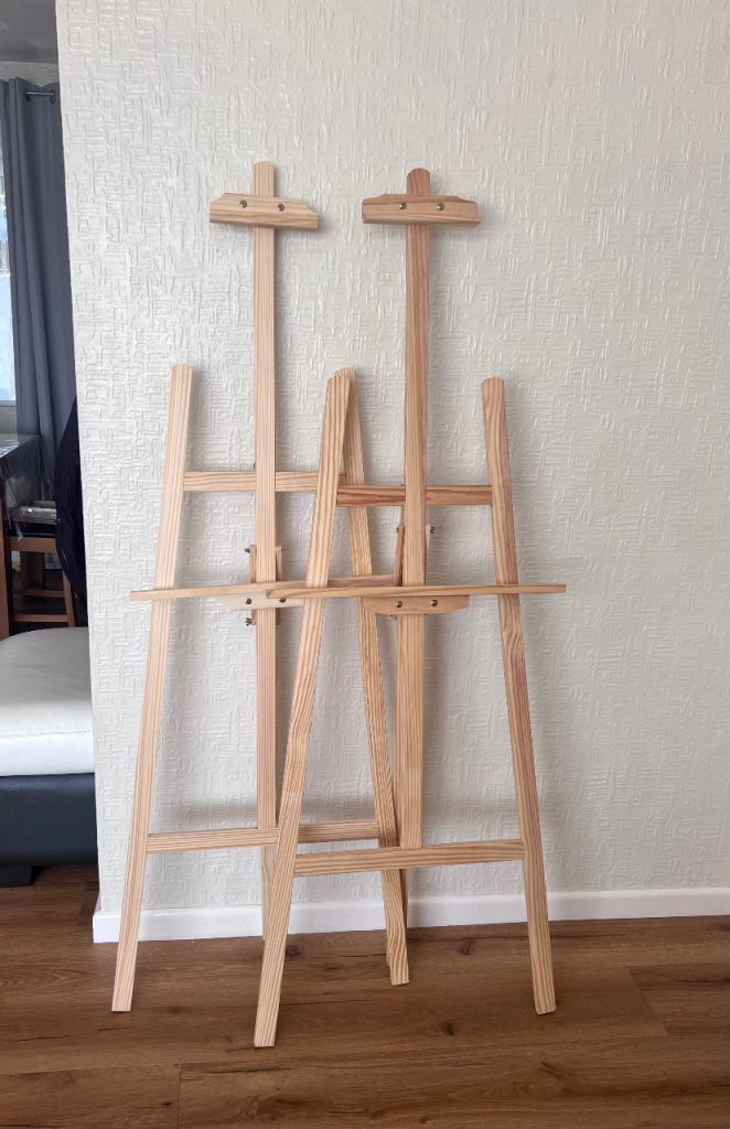 Two easels 