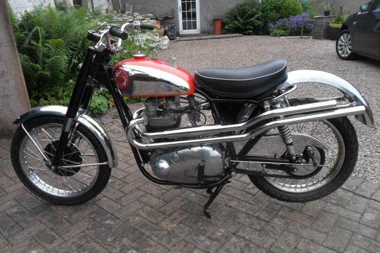BSA Spitfire Scrambler Project