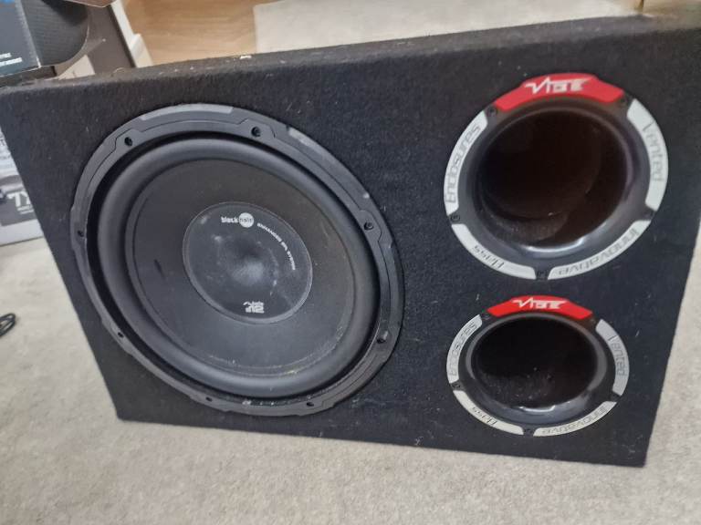 12 INCH VIBE SUB WITH VIBE MICRO CLASS D AMP