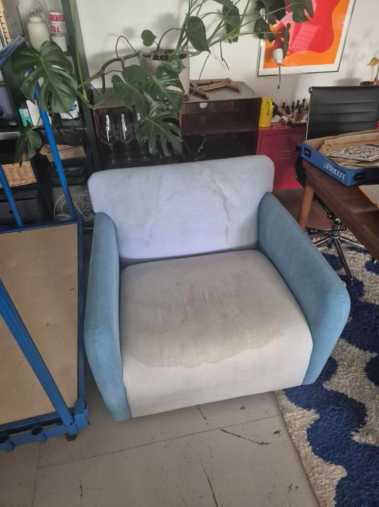Blue Sofa Chair