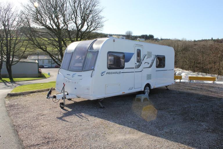2017 Bailey Pegasus Ancona Luxury 5 Berth Touring Caravan With Fixed Rear Bunks