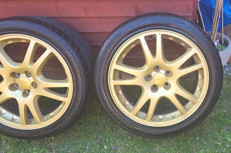 Subaru Impreza 17" Alloy Wheels 5x100 17x7.5J ET53