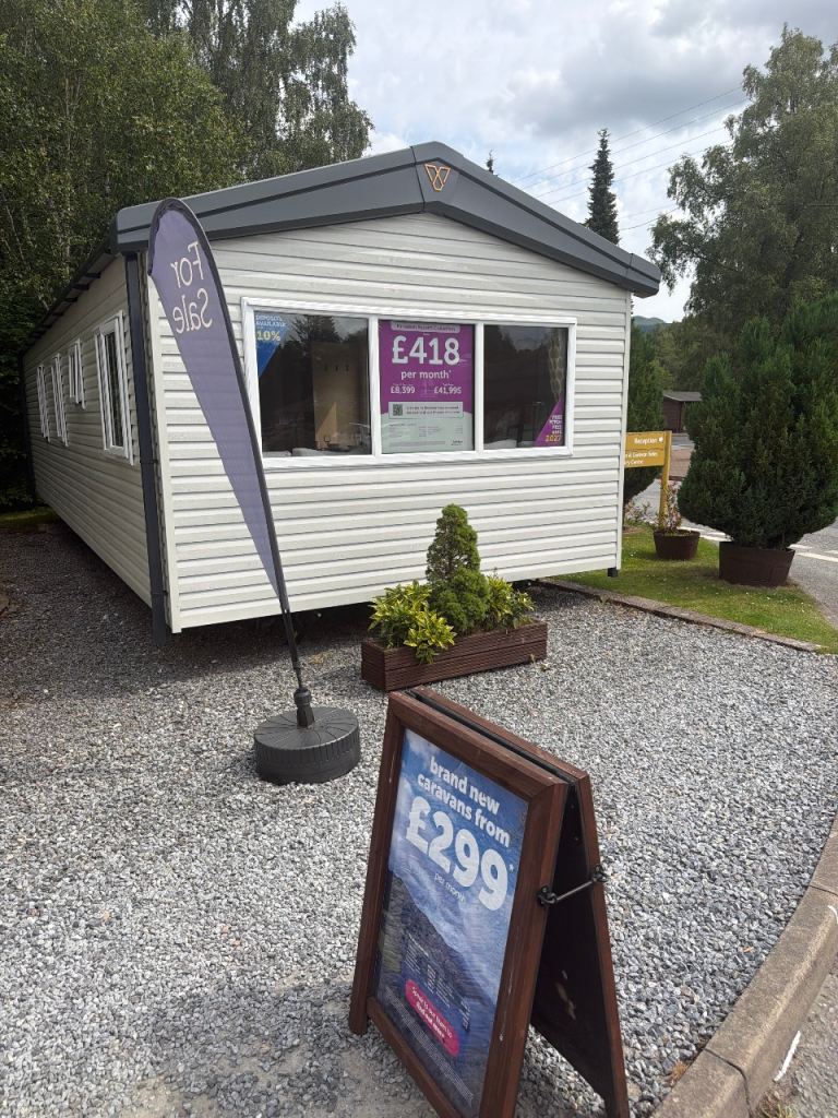 🏡 NEW Victory Willow – Now at Tummel Valley Holiday Park 🌿💥 £3,000 Deposit Contribution Available