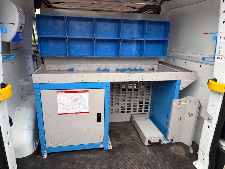 Van / workshop racking / shelving