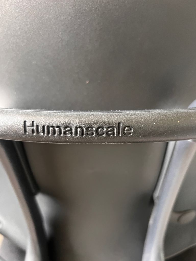 Human scale ergonomic office chair 