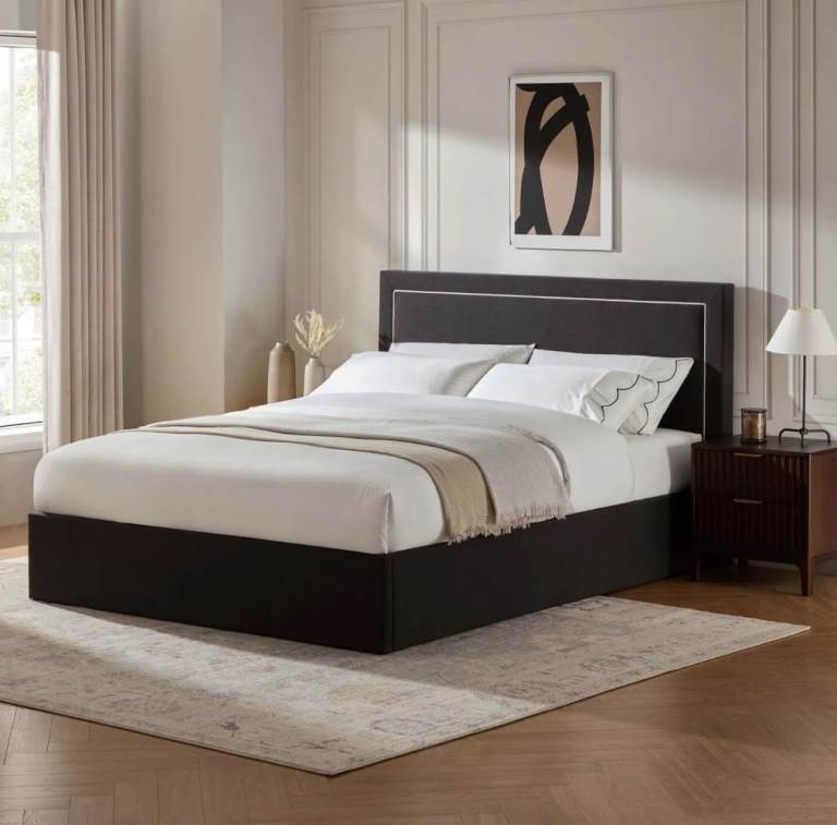 Superking ottoman bed frame £100