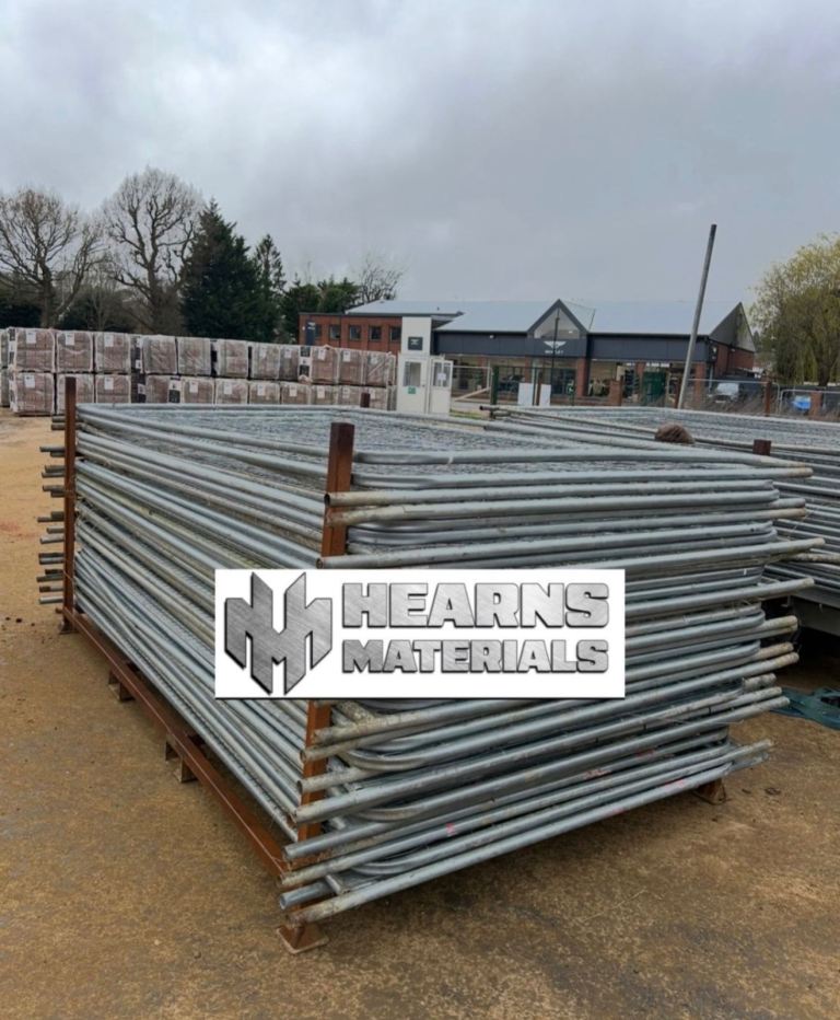 GRADE A - temporary heras site fencing / tree protection harris 