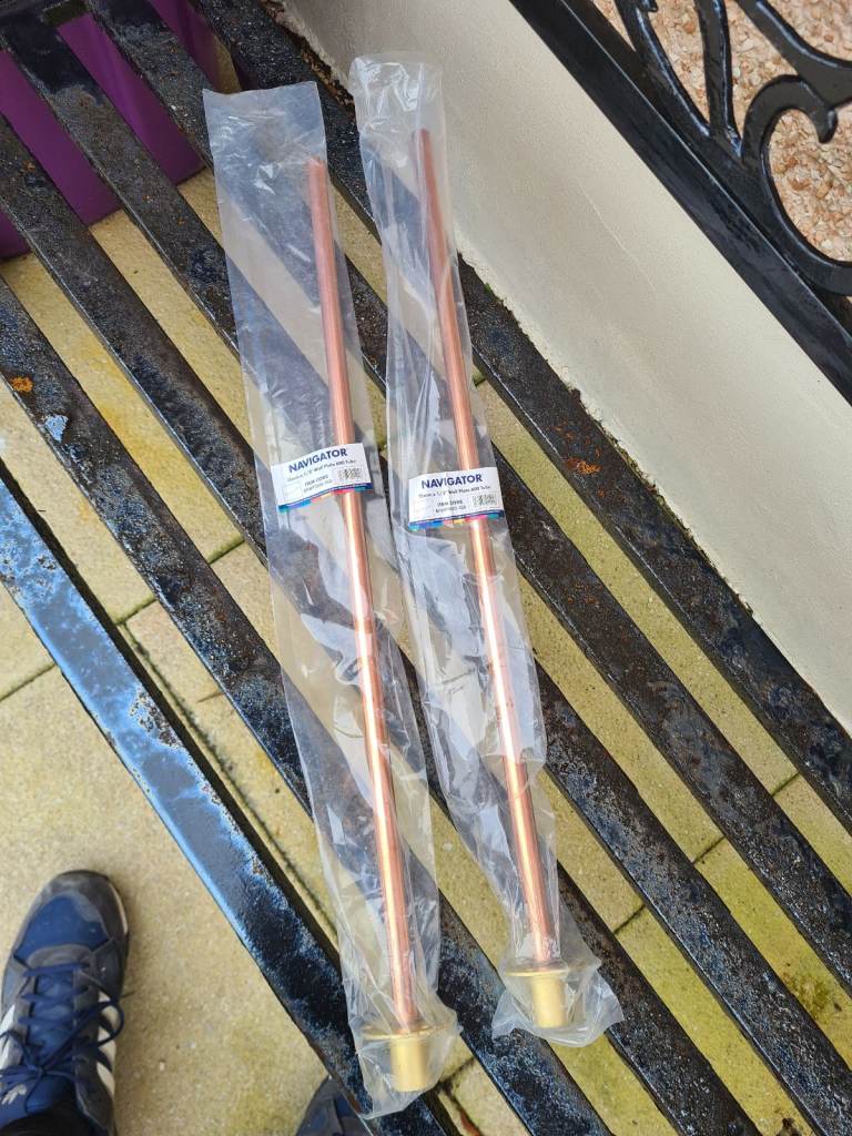 Outside tap wall connectors