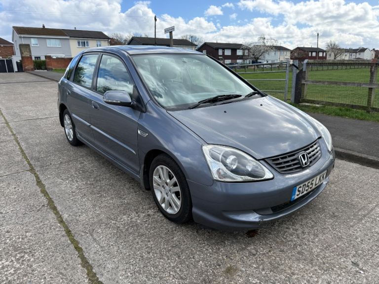 2006 HONDA CIVIC 1.6L AUTOMATIC 112K Full Leather 5 Door Cheap Insurance 