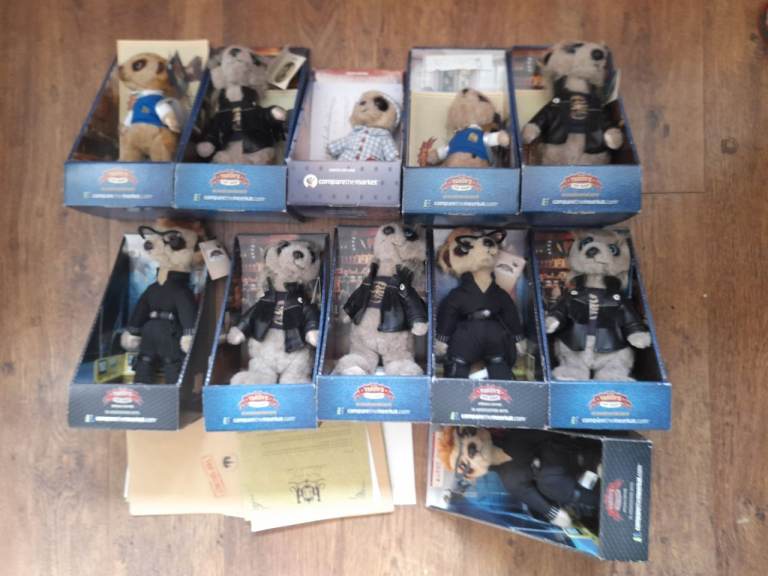 Compare The Meerkat Soft Toys Bundle Job Lot
