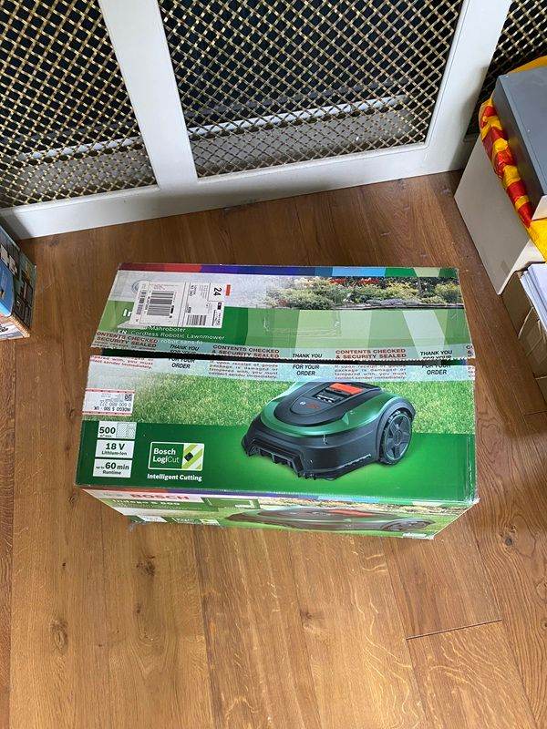 A Bargain - Bosch Indego S500 Robot Mower For Sale