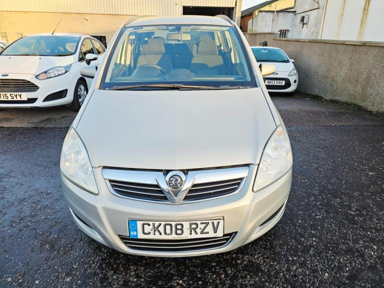 2008 Vauxhall Zafira 1.6i Exclusiv 5dr MPV Petrol Manual