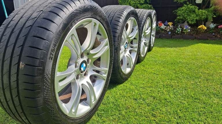 BMW 5 series f10 f11 M Sport alloy wheels n tyres