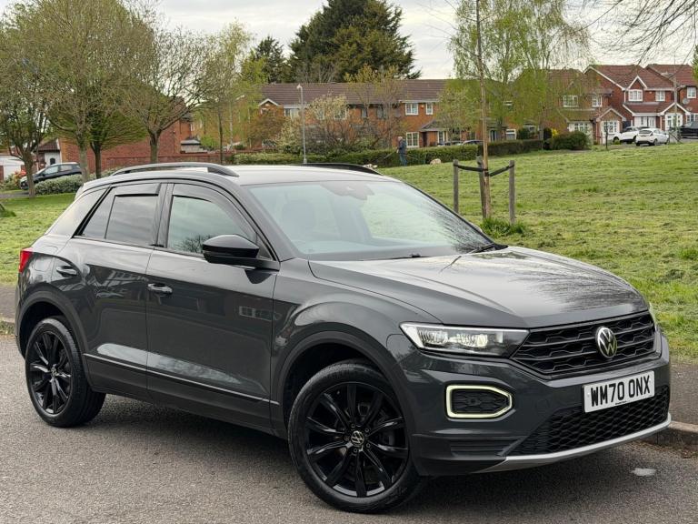 2021 Volkswagen T-Roc 1.5 TSI EVO Black Edition Euro 6 (s/s) 5dr HATCHBACK Petrol Manual