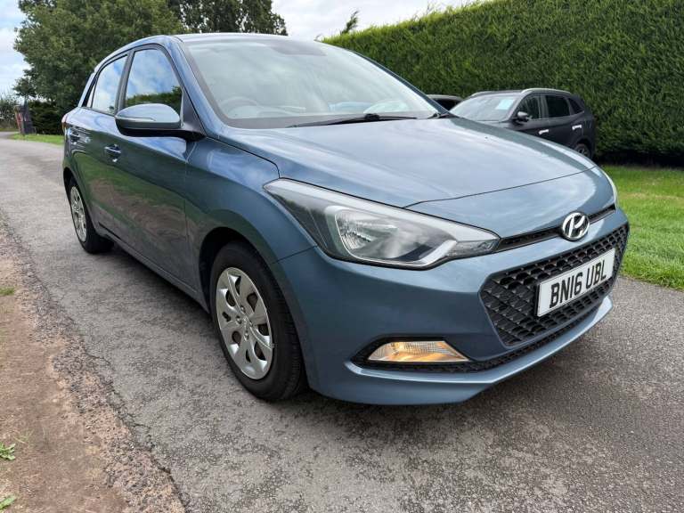 2016 Hyundai i20 1.2 Blue Drive S 5dr HATCHBACK Petrol Manual