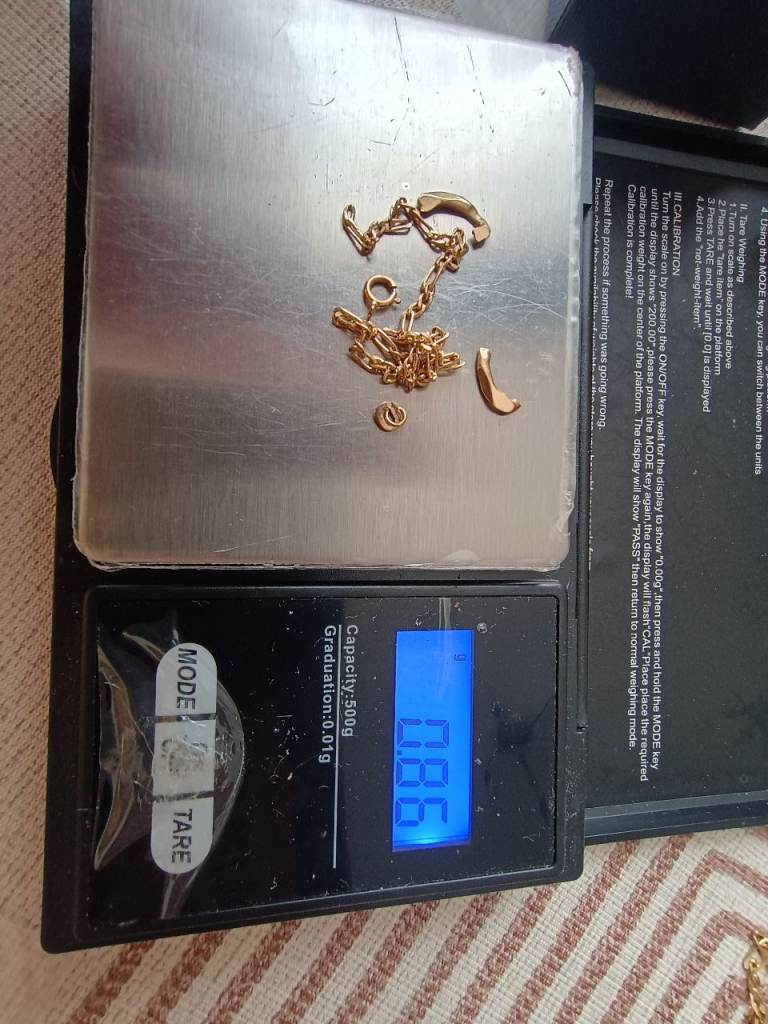 Scrap gold 9 ct 