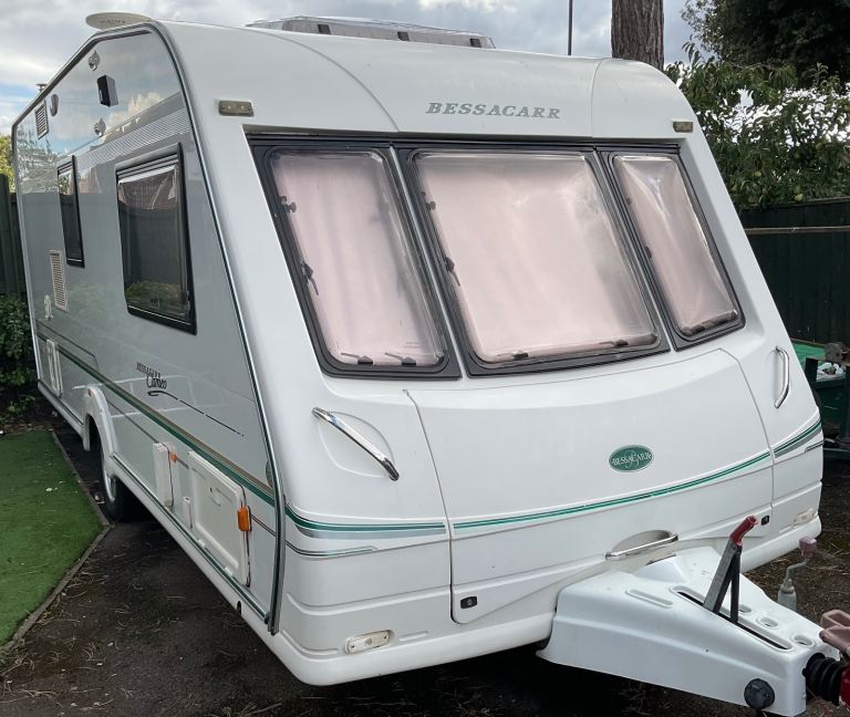 Bessacarr cameo 525GL ready to use with all paperwork 