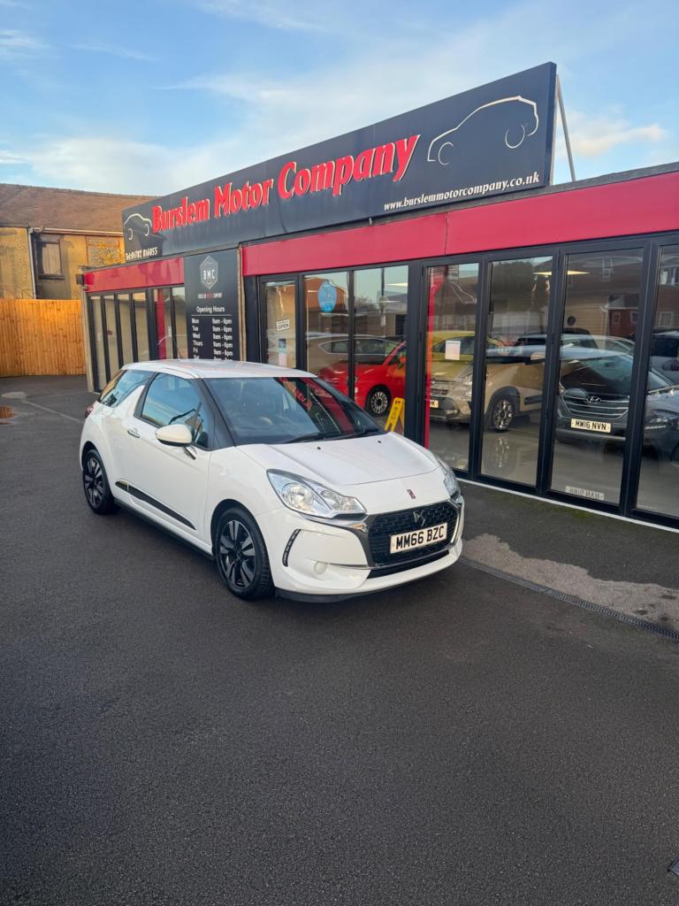 2016 DS Automobiles DS 3 1.6 BlueHDi Chic Euro 6 (s/s) 3dr HATCHBACK Diesel Manual