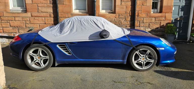 Outdoor Half Cover Porsche Boxster 987