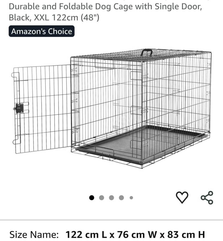 Dog cage large