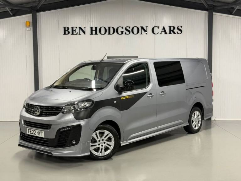 2022 Vauxhall Vivaro 3100 2.0d 145PS Elite H1 D/Cab Auto PANEL VAN DIESEL Automatic