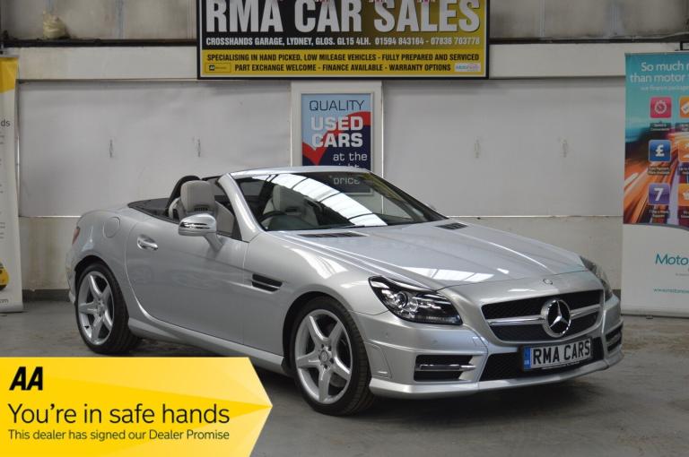 2014 Mercedes-Benz SLK SLK 250 CDI BlueEFFICIENCY AMG Sport Tip Auto LOW MILEAGE CONVERTIBLE Dies...