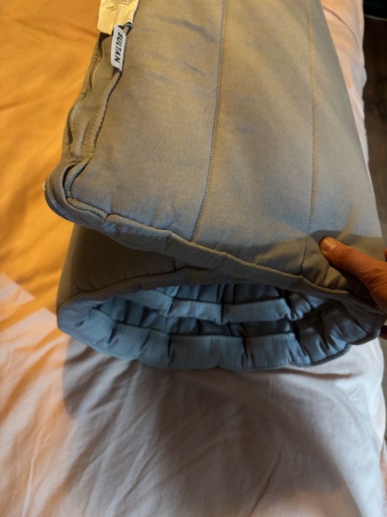 IKEA SULTAN Mattress Topper - Grey, As Good As New