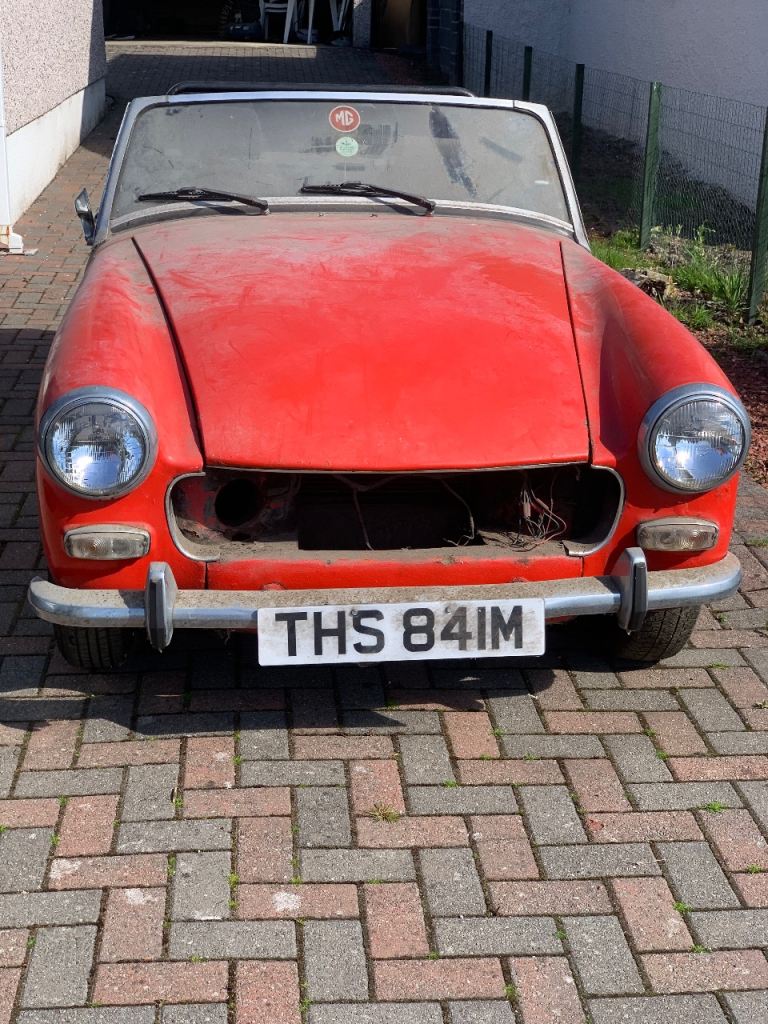 MG Midget restoration project 