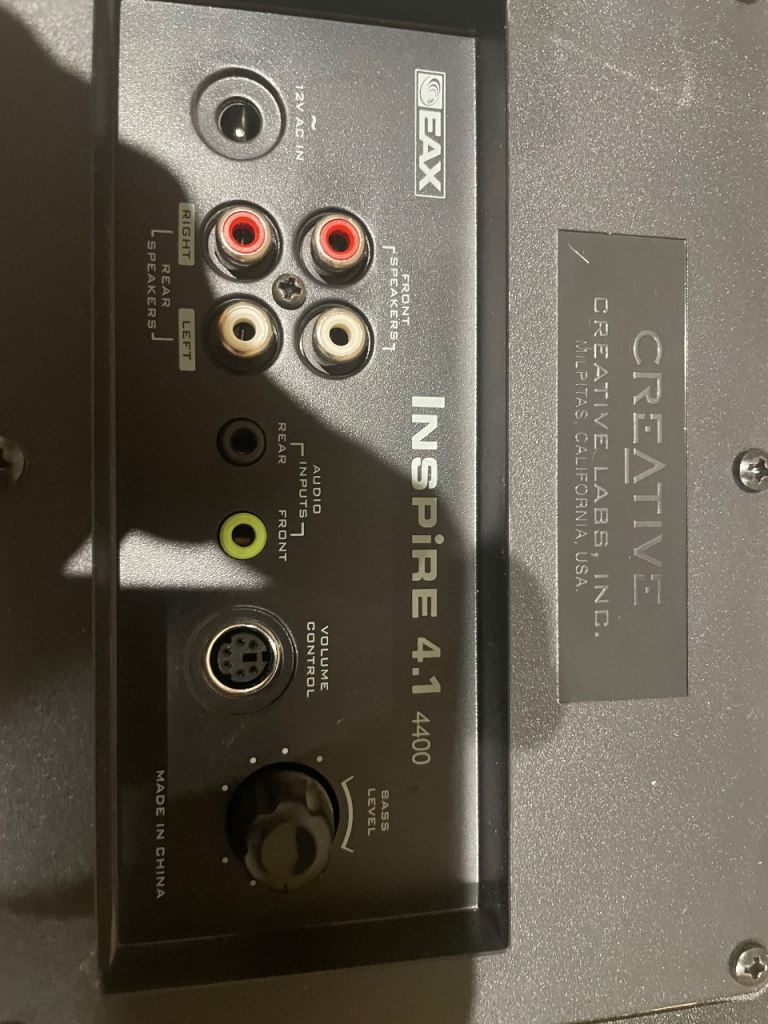 Creative Labs Inspire 4.1 surround speakers for Pc etc